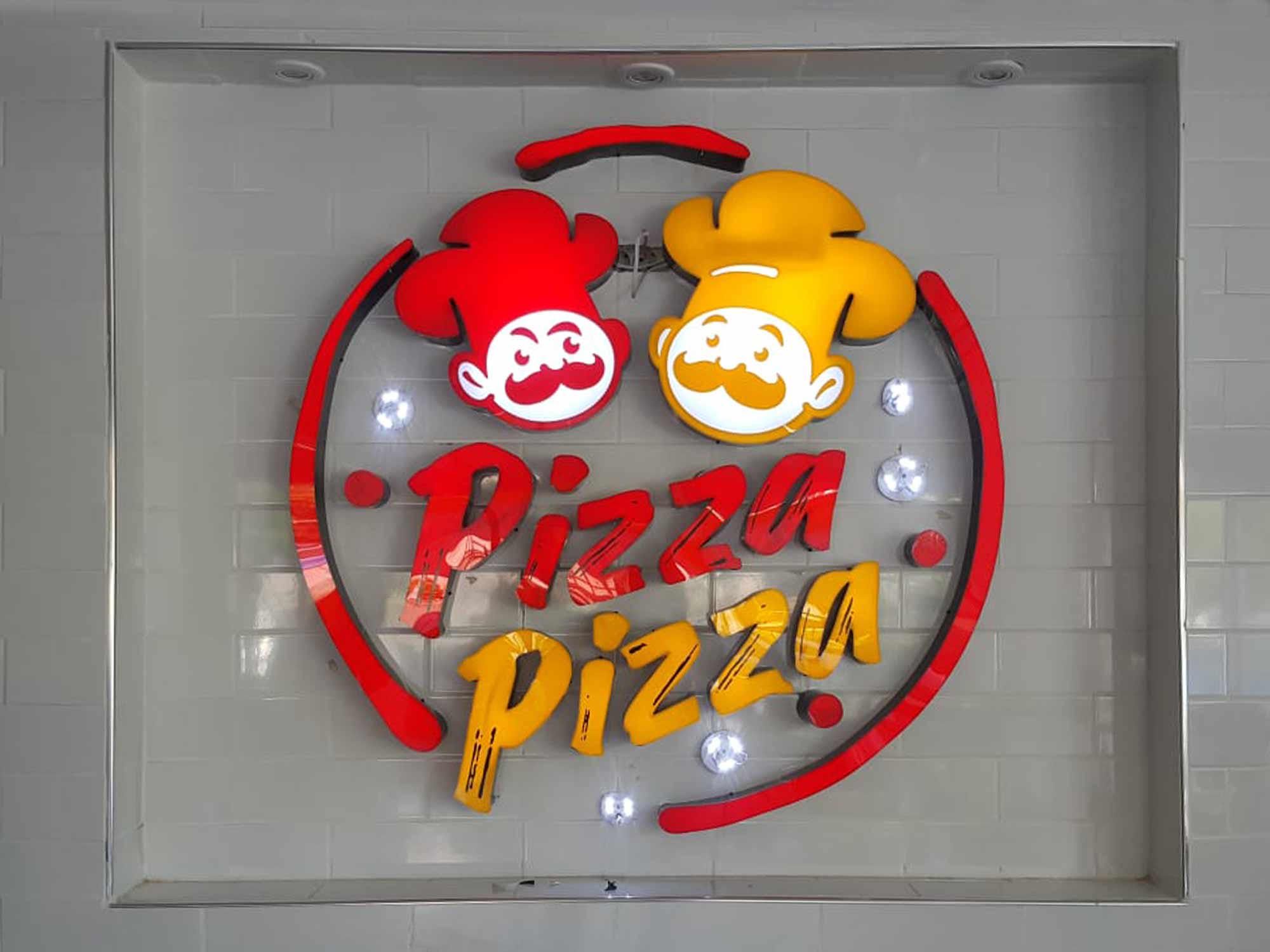 pizzacı tabelası