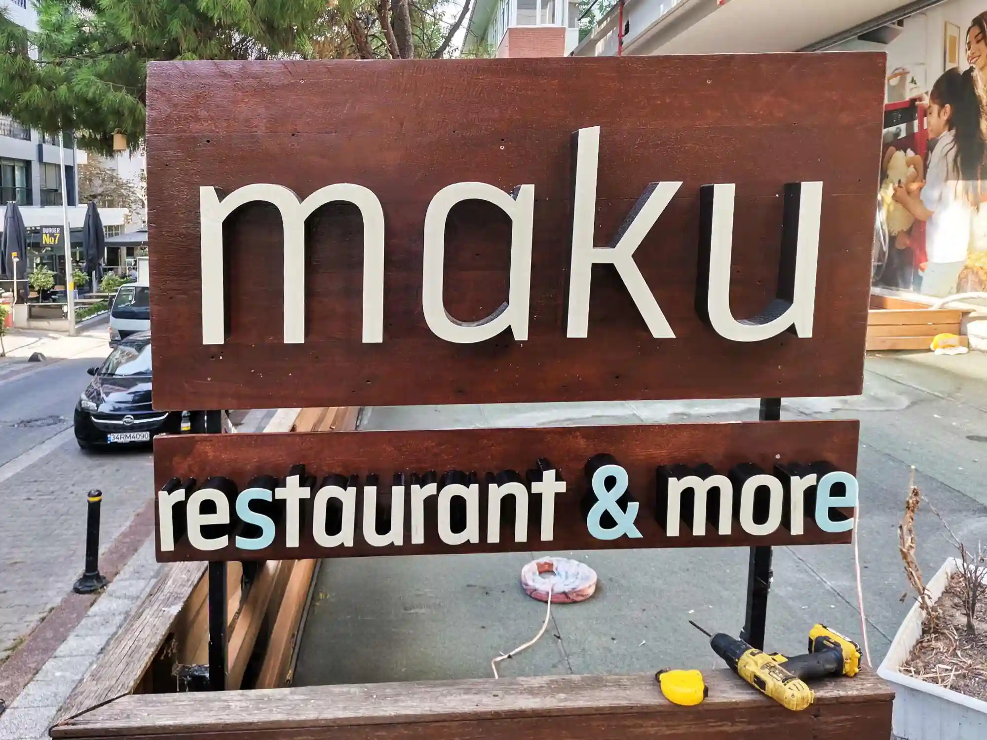 ahşap tabela pendik