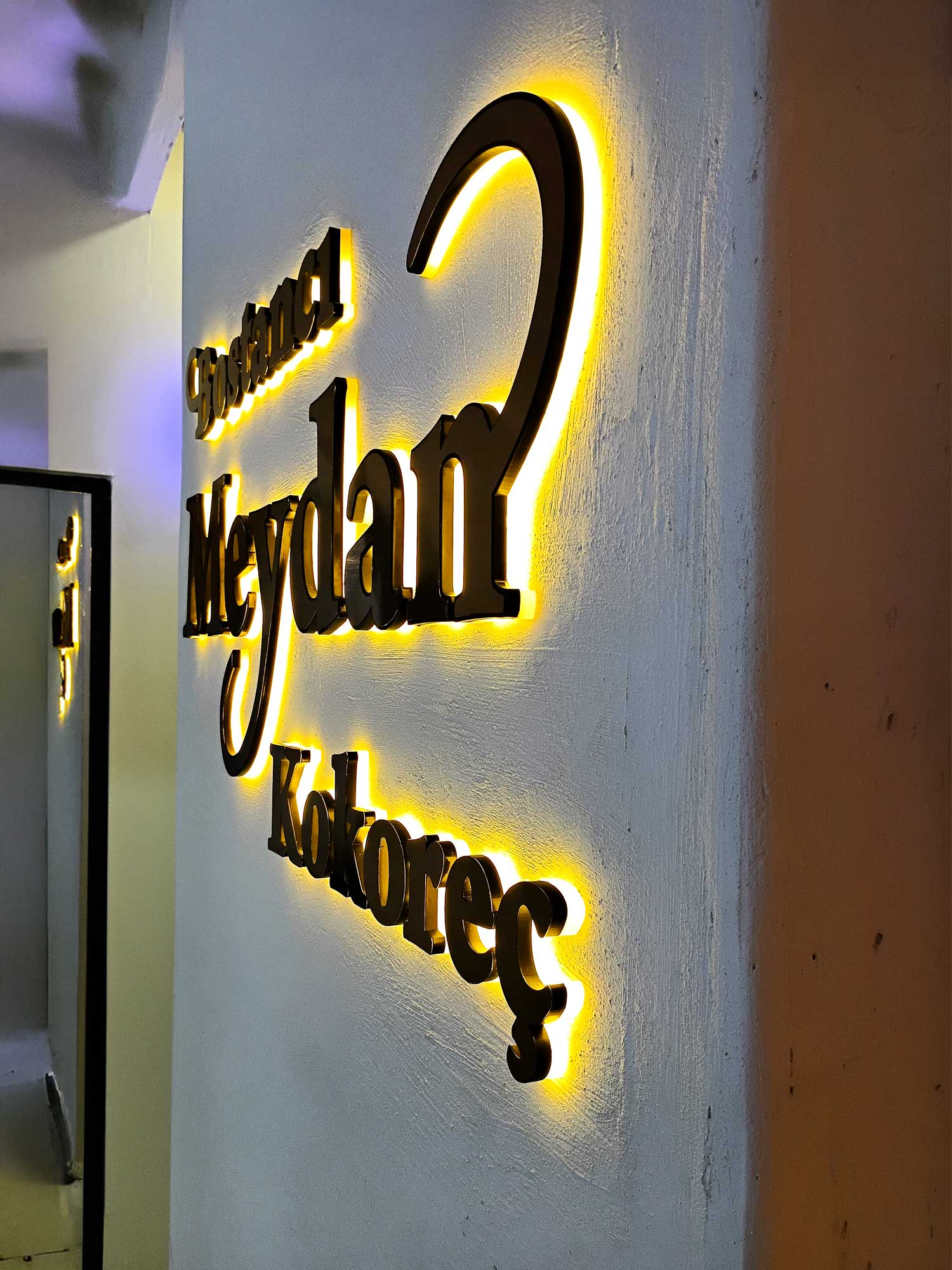 banko arkası tabela pendik