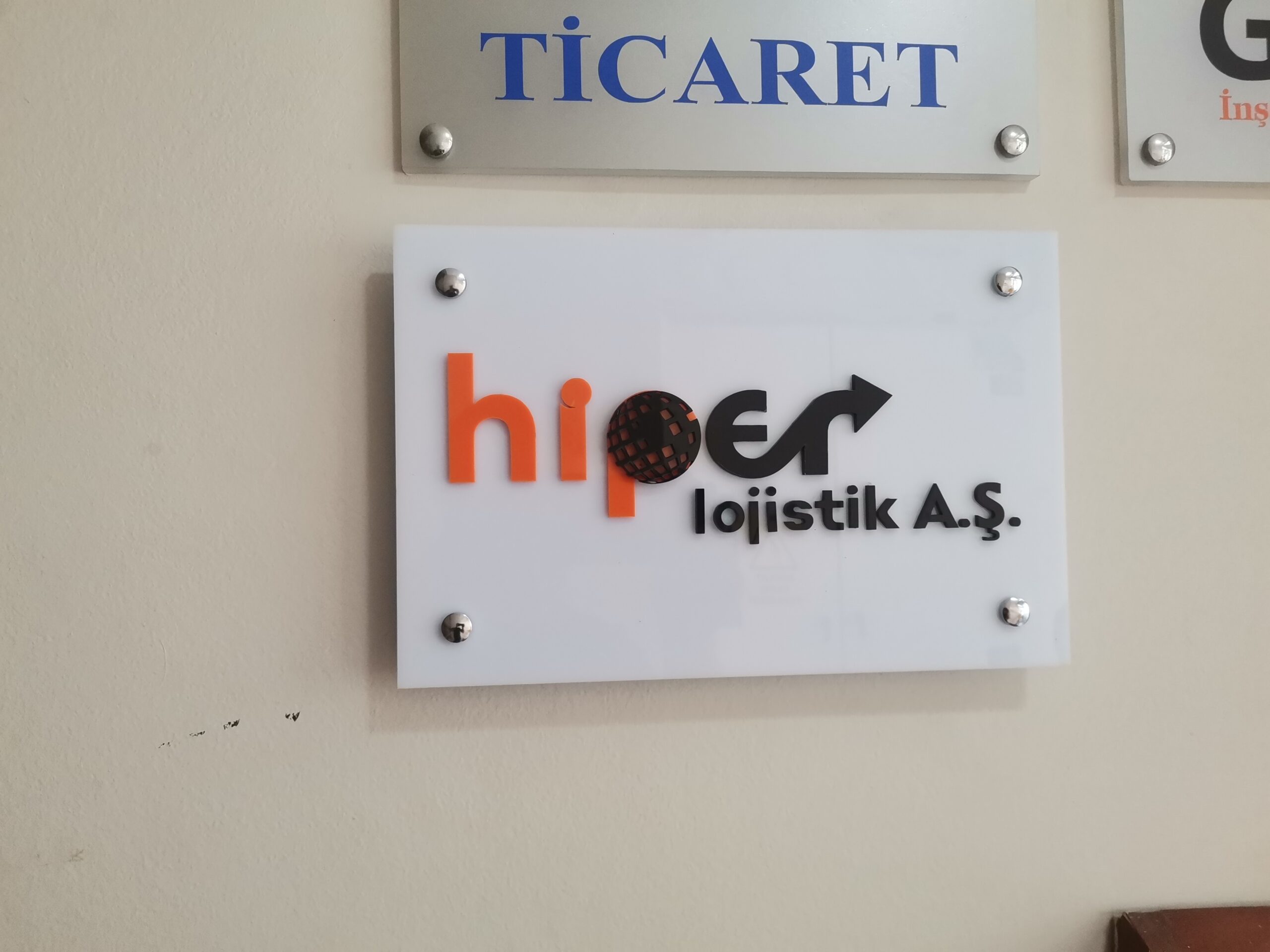 büro tabelası pendik imalatı