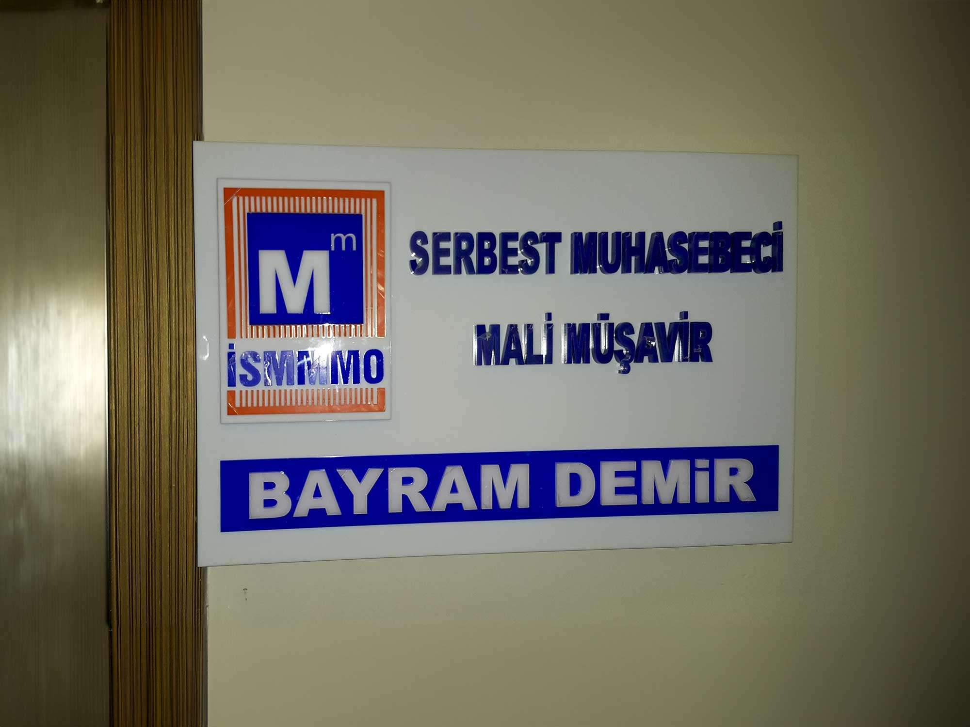 büro tabelası imalat