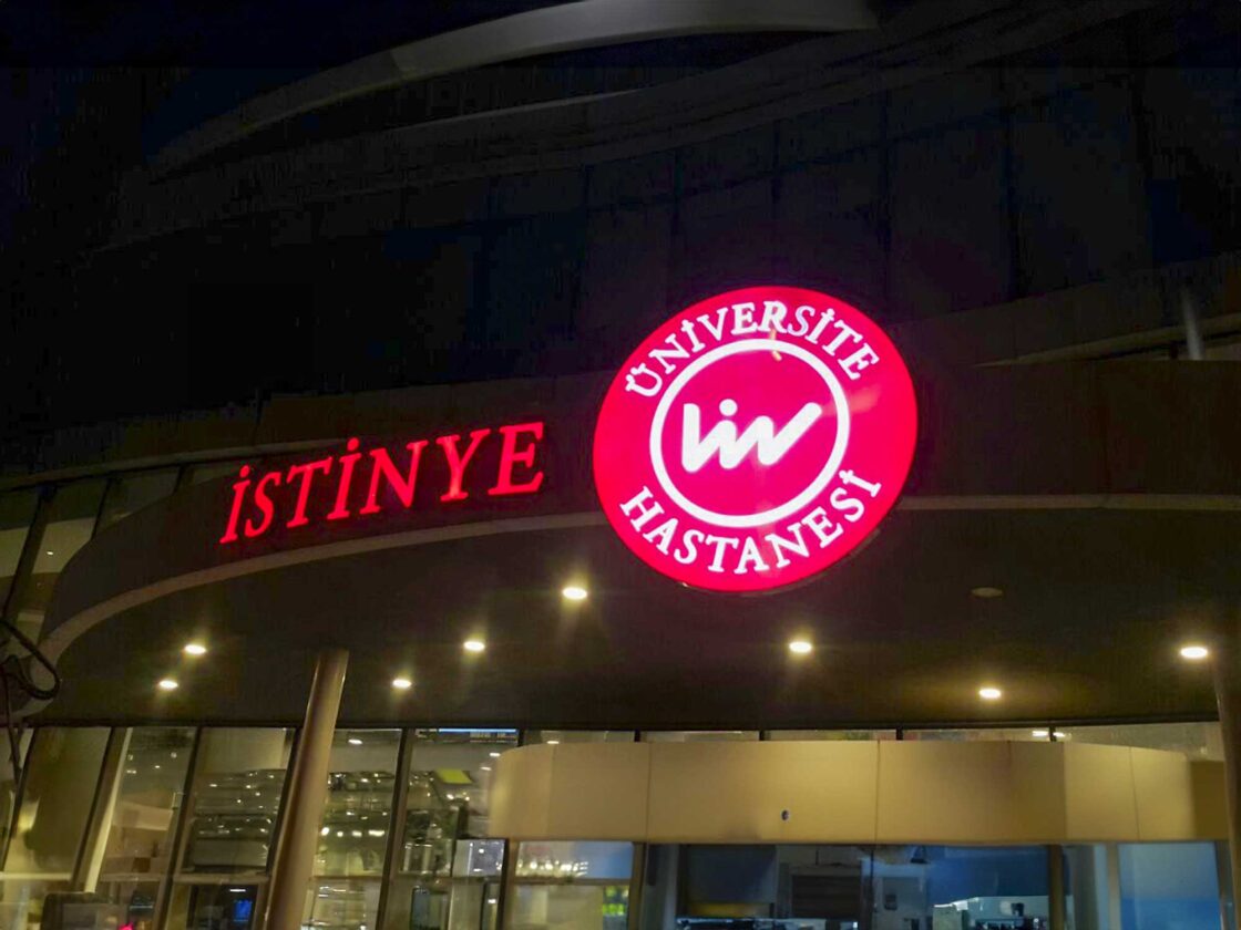 Işıklı Hastane Giriş Tabelası