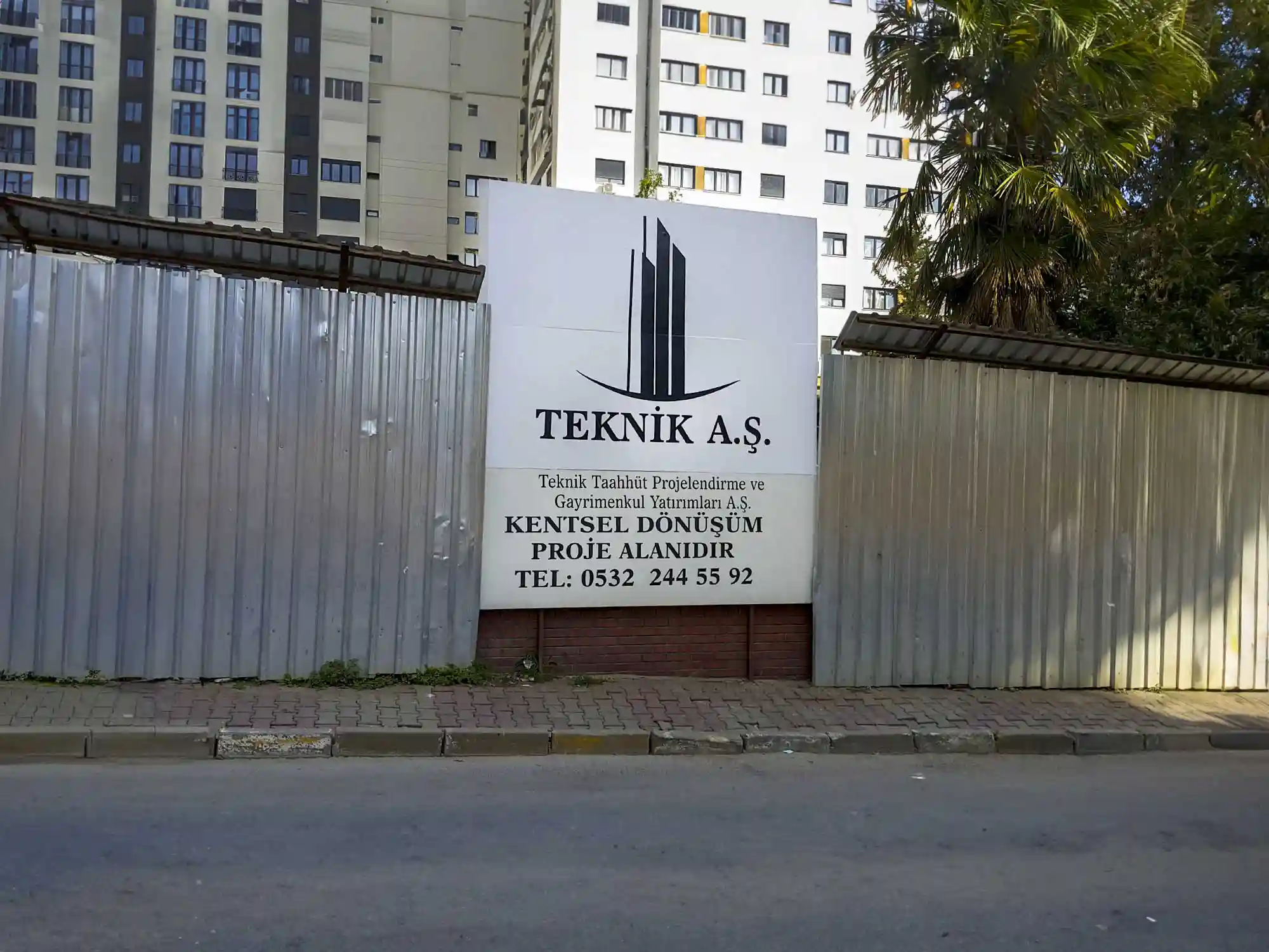 sultanbeyi inşaat alanı çevirme tabelası