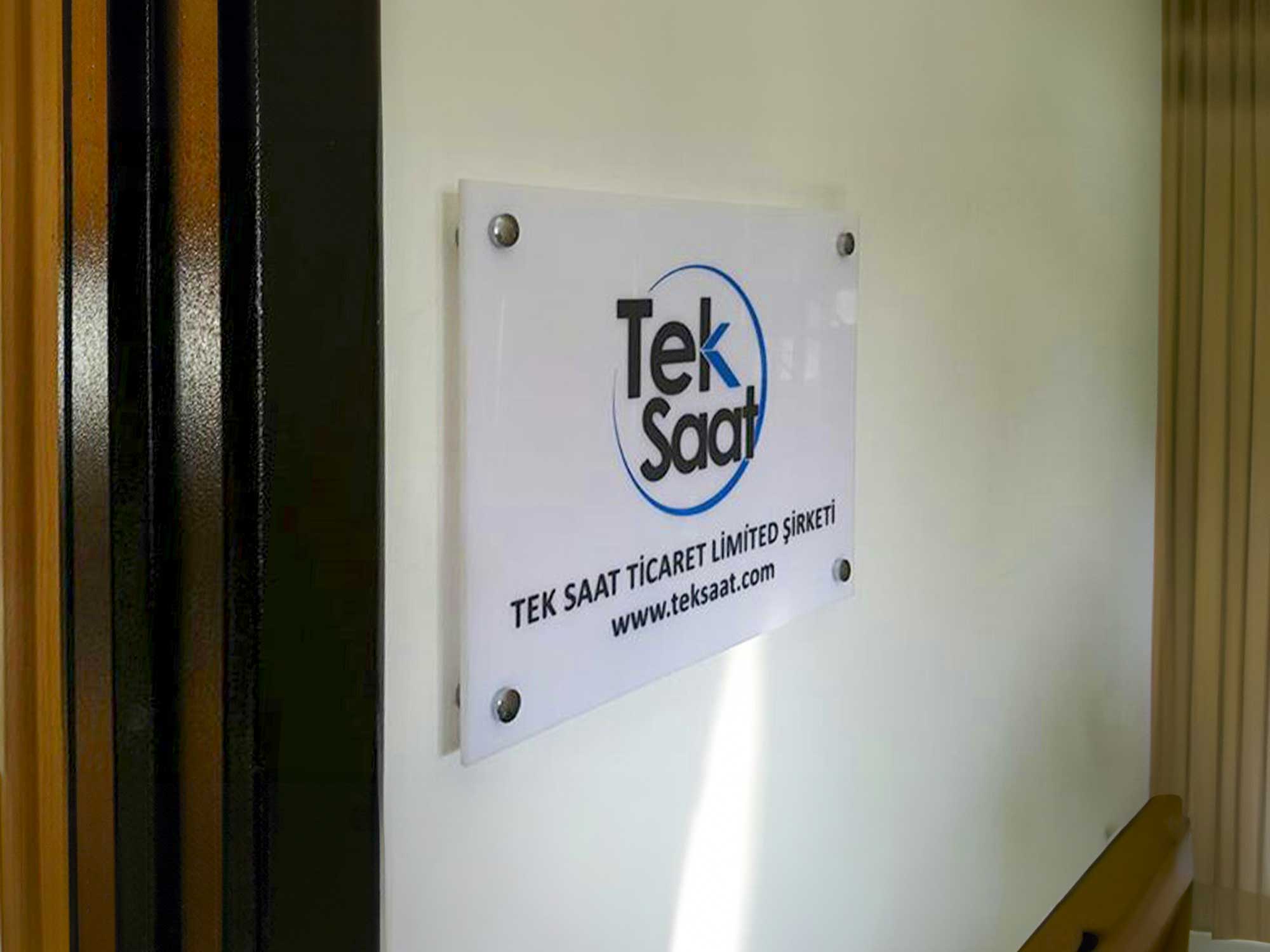 ofis kapı tabelası tasarım aşamaları