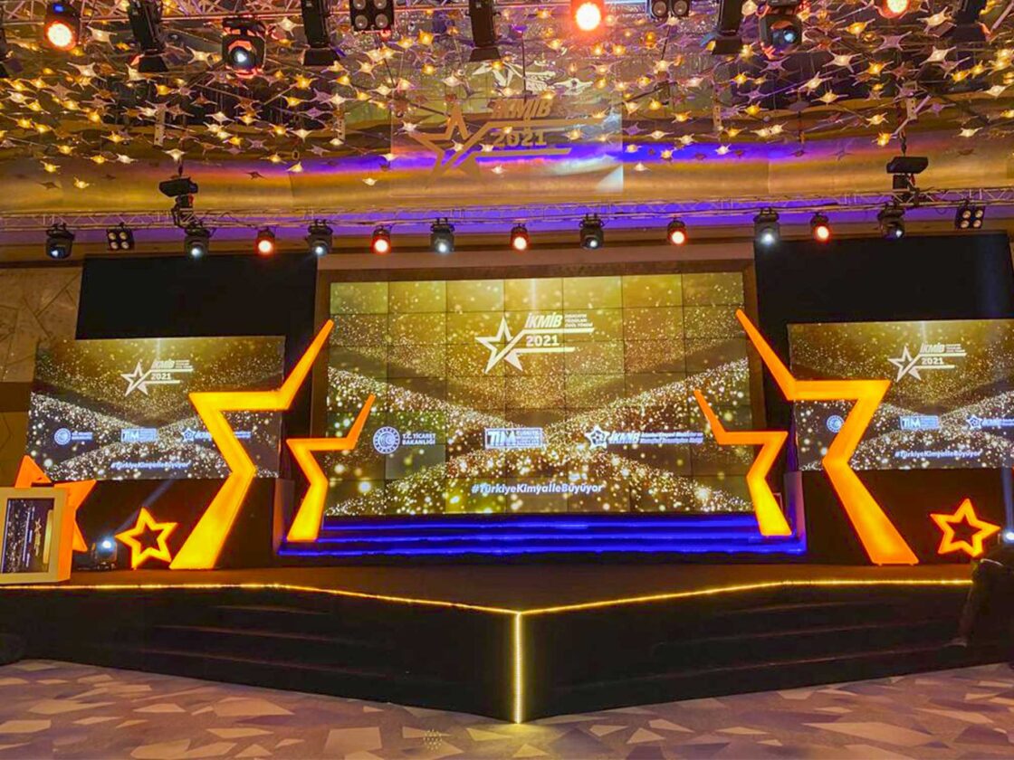 Pleksi Kutu Sahne Dekoru