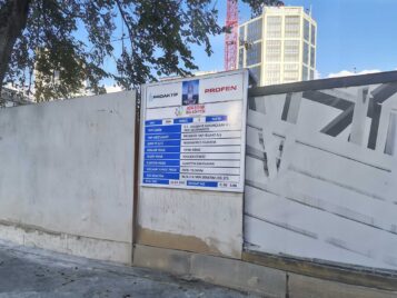 Pendik İnşaat Proje Tabelası