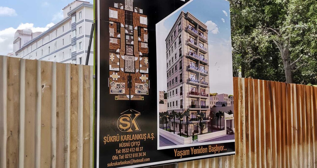 Pendik Şantiye Proje Tabela