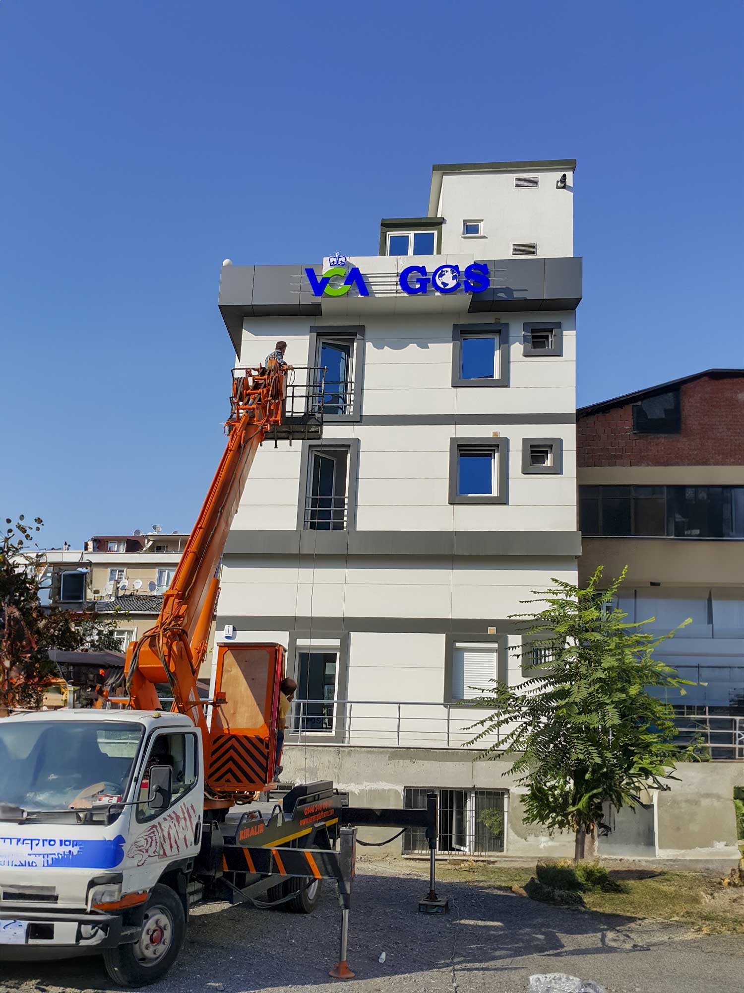 pendik vinç tabelası imalat