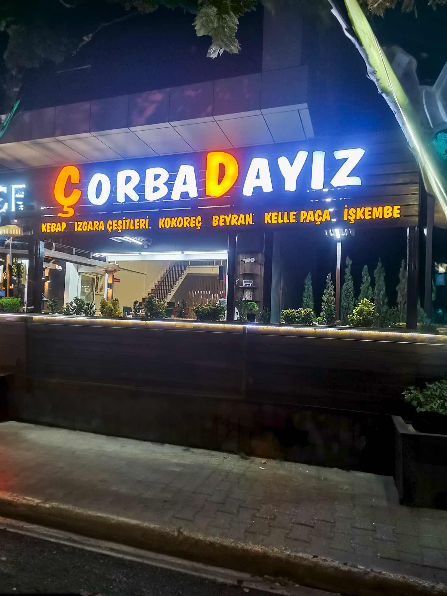 ışıklı tabela tasarımları